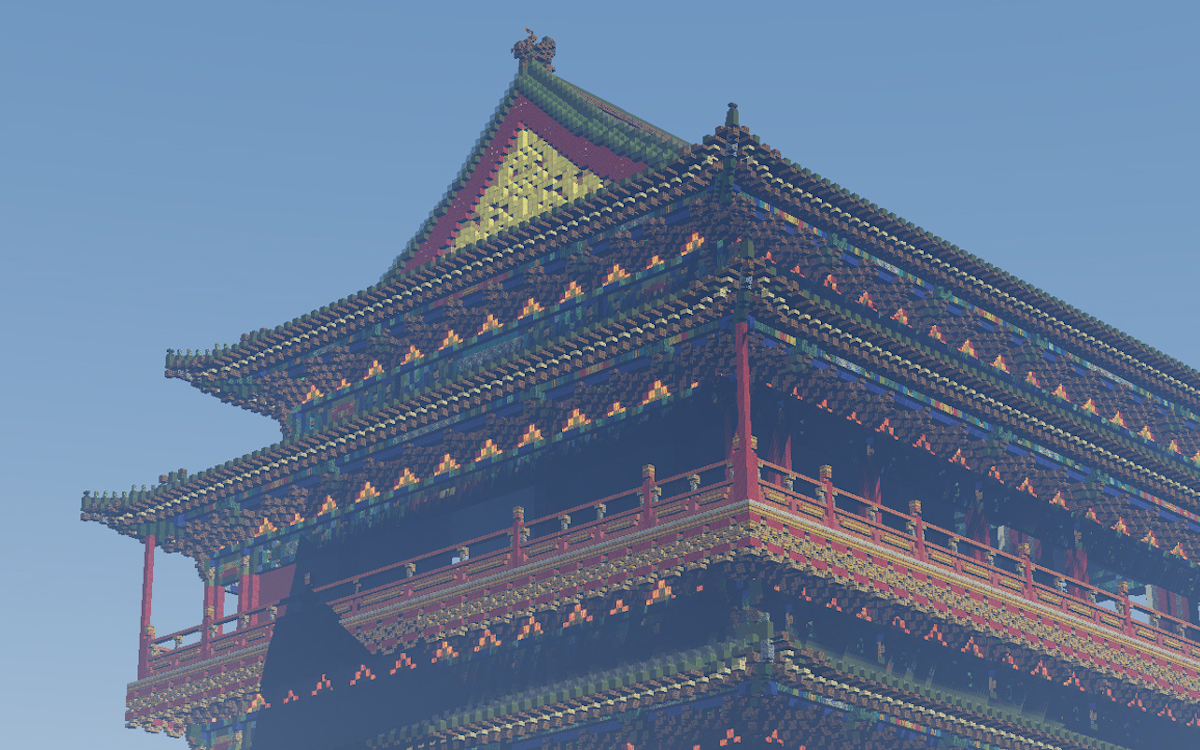 我用了2年时间，在Minecraft里修出一座故宫|领客专栏·离线时间