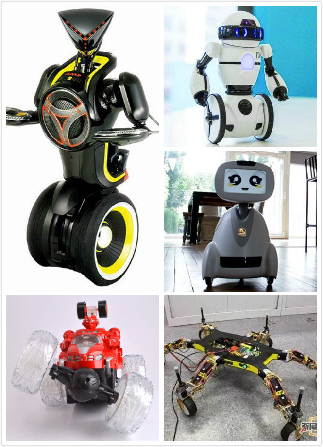 迈开腿就走还是踩上“滑板”？机器人怎么移动的？（干货）