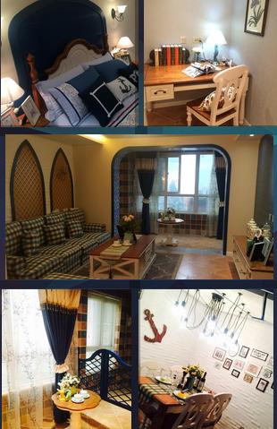 居泰隆装修效果图,实景家居样板房