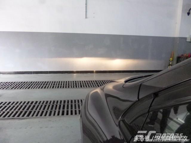 奥德赛远光灯改方形透镜,山东本田奥德赛感应大灯改装