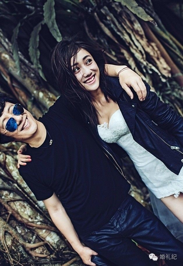 刘诗诗穿西装陈怡蓉夹雪茄,我的婚纱照也可以这么酷吗?