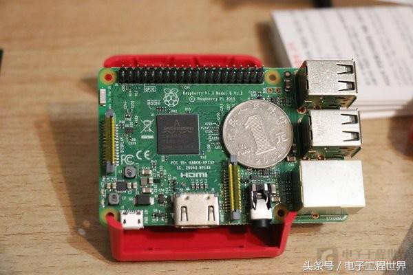 树莓派3高清果照开箱
