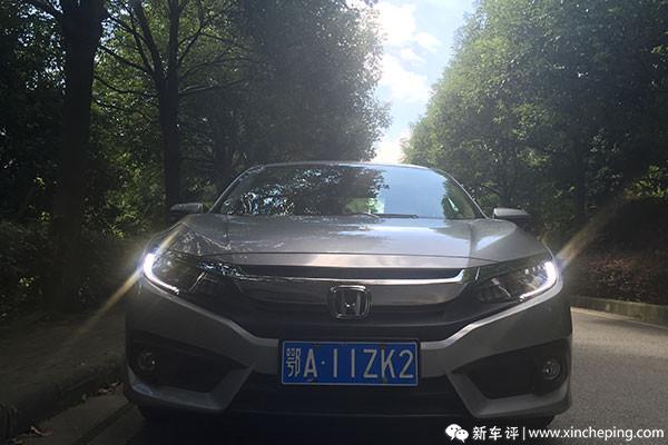车主分享十代思域用车体验,新手开第十代思域