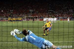 常用5种点球射门技巧,经典踢点球