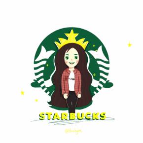 这个万圣节，36位插画师把星巴克女郎玩坏了……