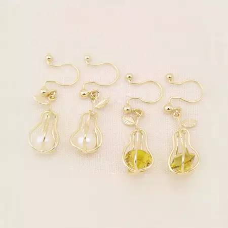 耳饰无耳洞适合小耳朵的,耳饰不需要耳洞的怎么戴