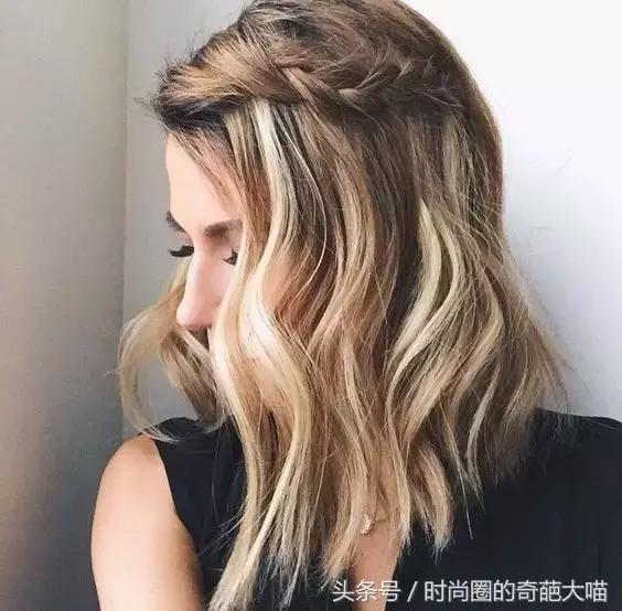 短发比较多扎发简单又好看,短发学生怎么扎霸气短发有刘海