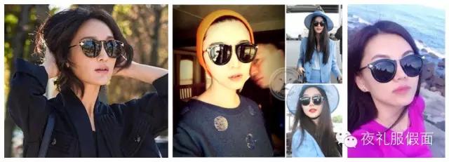 适合圆脸大脸妹戴墨镜,大脸怎么选择墨镜
