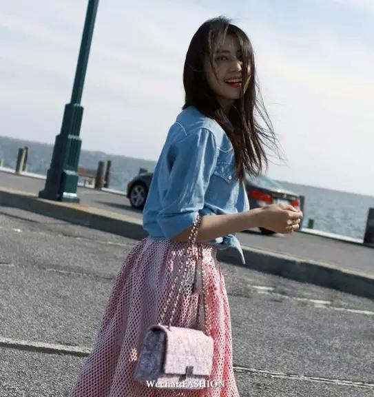 Angelababy高圆圆的超美粉色单品快用小本本记下来