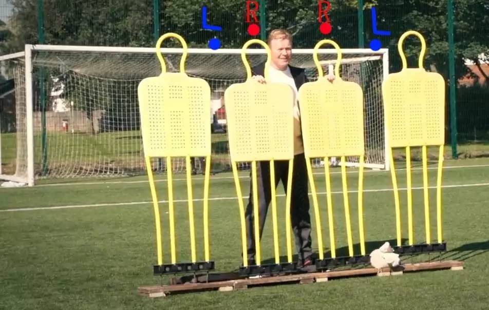 罗纳德科曼罚球技巧,足球中场任意球的技巧