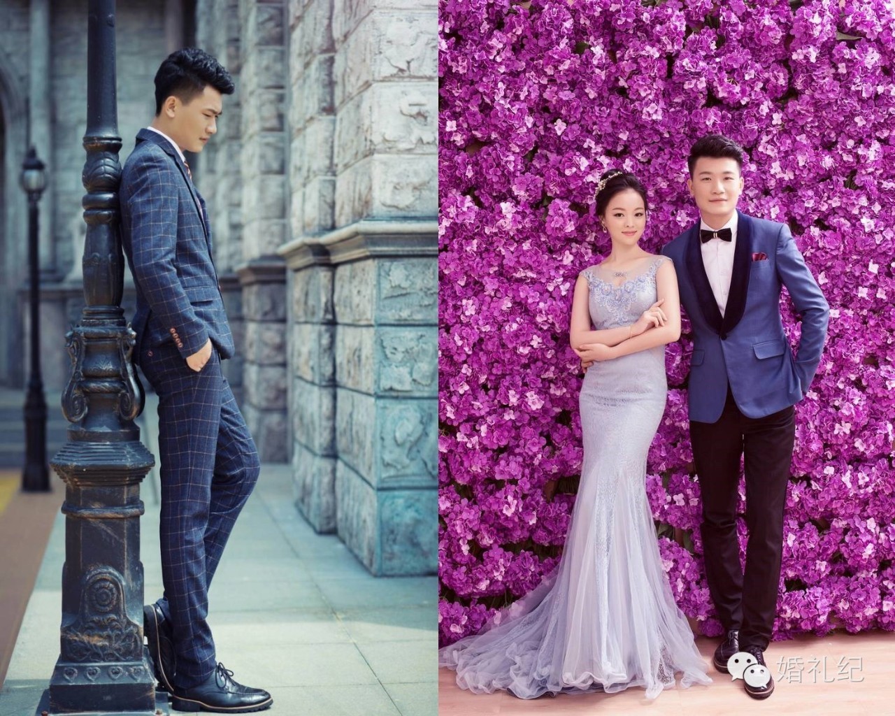 晒老公啦!老公发型对了婚纱照也能拍成韩剧海报哟