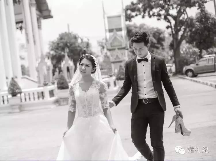 晒老公啦!老公发型对了婚纱照也能拍成韩剧海报哟