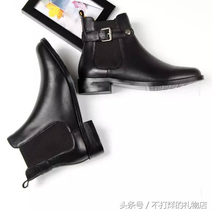 今年最火的短靴冬季加绒,全真皮靴子防臭不累脚加绒短靴