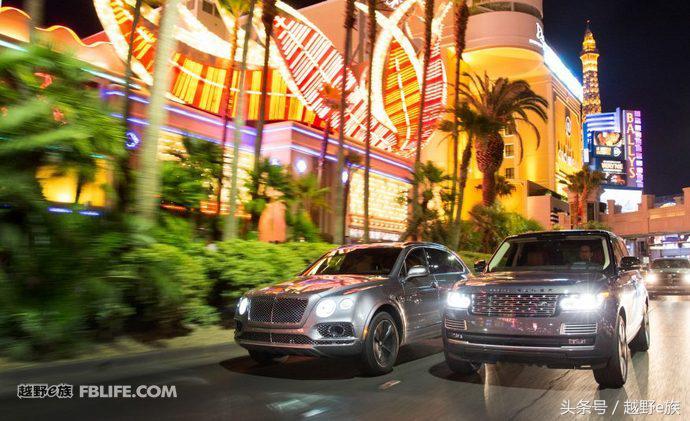 添越vs揽胜大小,添越实车对比揽胜