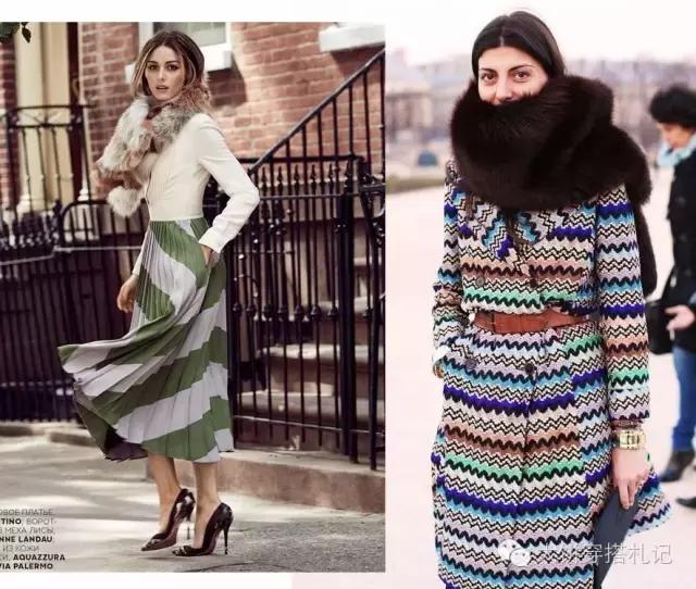 丝巾围巾搭配秋冬,丝巾围巾时髦搭配系法