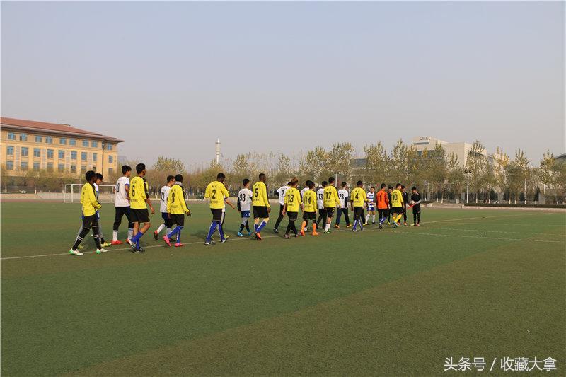 太原理工大学国际教育交流学院VS软件学院足球比赛