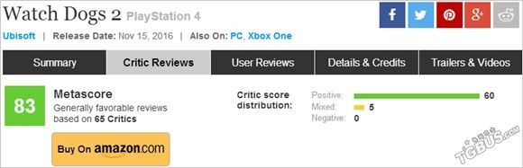 看门狗2细节程度对比,看门狗2玩家评价