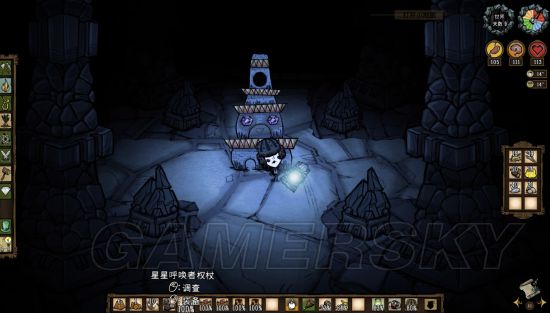 饥荒联机版洞穴远古科技塔在哪,饥荒联机版洞穴远古科技魔光护符