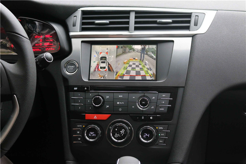 标致ds6怎么样,标致ds6倒车影像