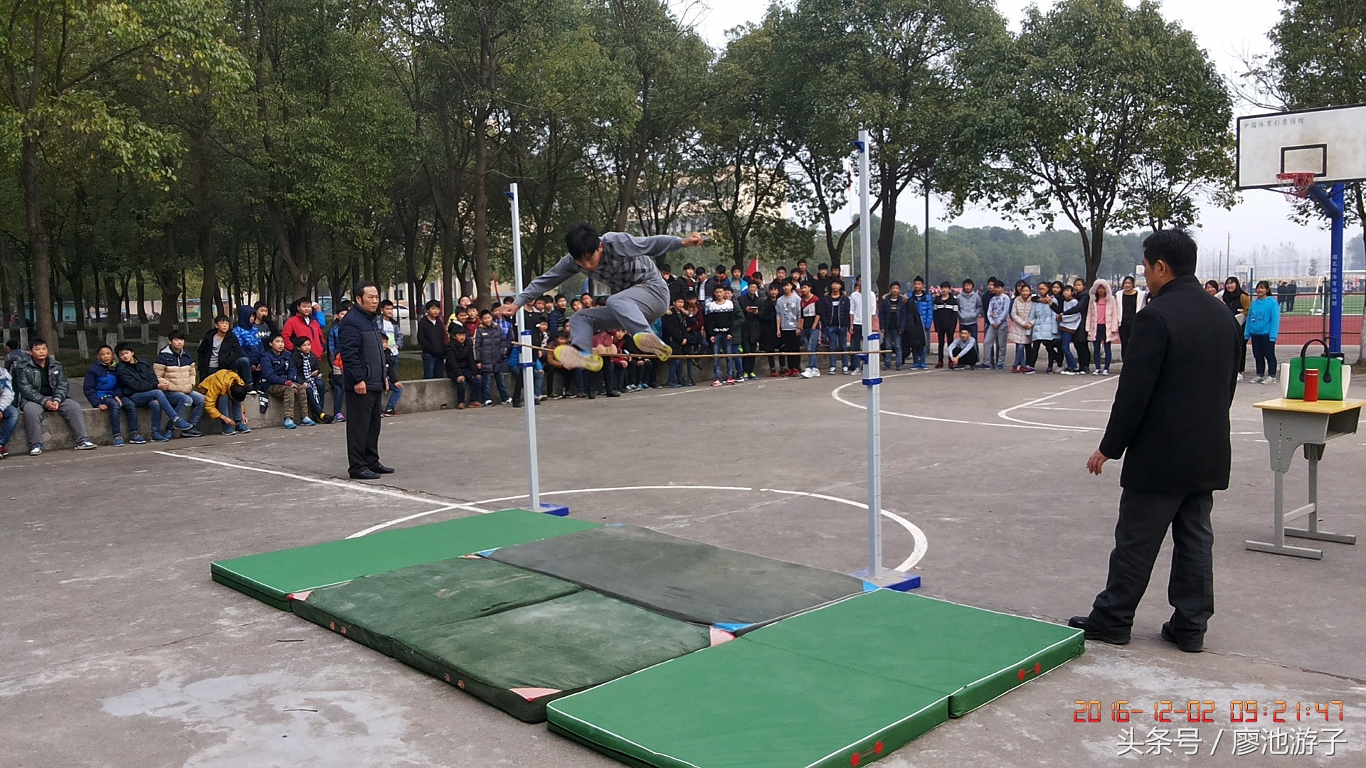 监利桥市镇初级中学运动会,监利县廖池初级中学校运会