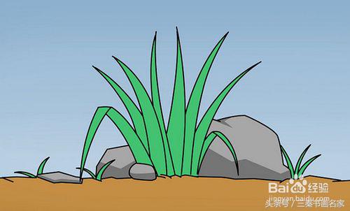 小草怎么画1000种画法,怎么样画小草又简单又好看