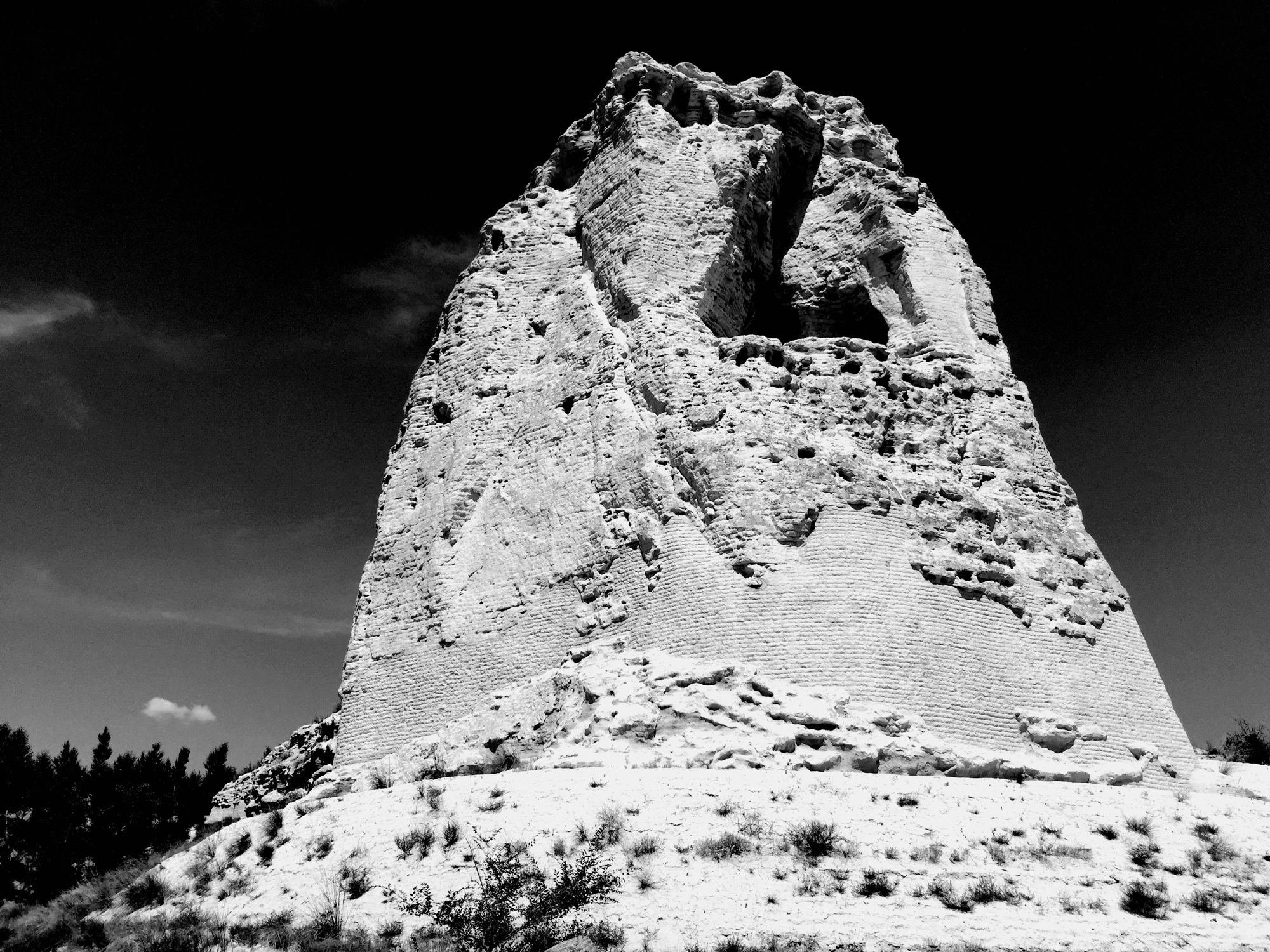 历史丨匈奴最后的遗址：废都统万城
