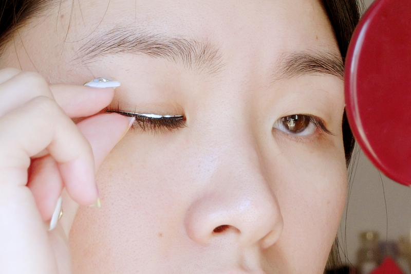 l型假睫毛能撑起双眼皮吗,嫁接假睫毛撑起双眼皮