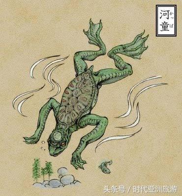 真实的河童是什么动物,黄河有什么动物