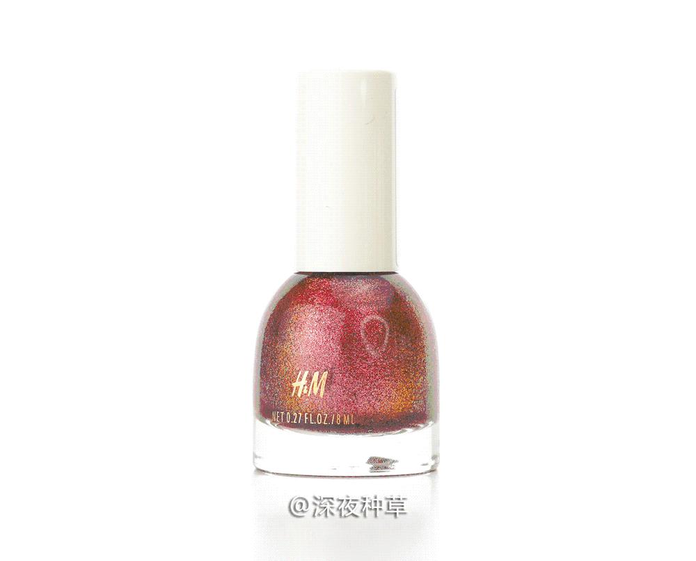 HM指甲油试色｜比起丑炸天的衣服，它家指甲油美到惊人