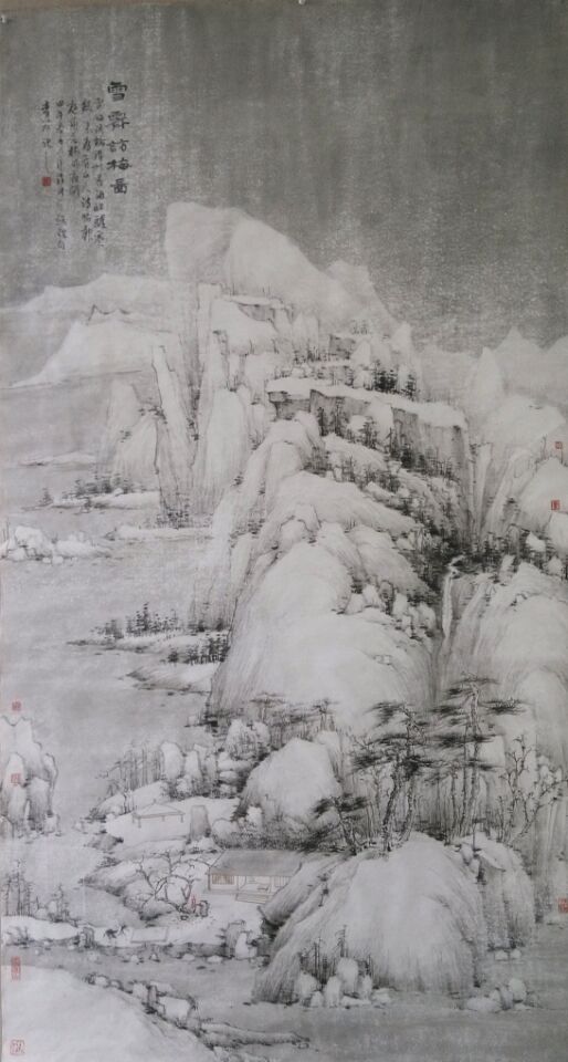 画家李琦书画拍卖,画家李琦人物画