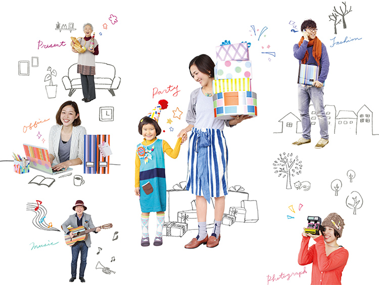 儿童透明卡通手帐胶带的用法,和纸胶带基础款用法