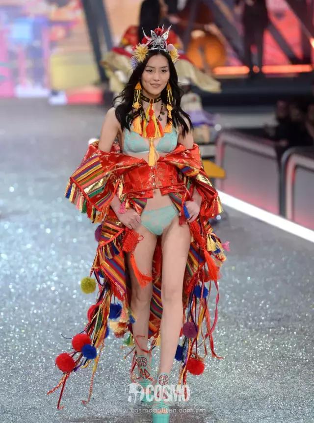 维密秀中国四美走秀,16年维密中国风