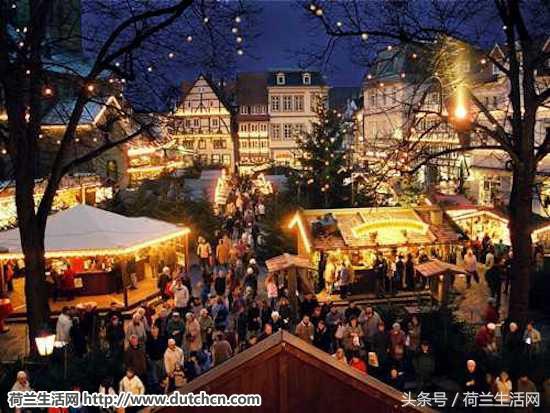 荷兰马斯特里赫特的“魔法圣诞”集市开幕啦！
