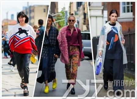 小白鞋松糕鞋搭配连衣裙,松糕鞋时尚配纱裙