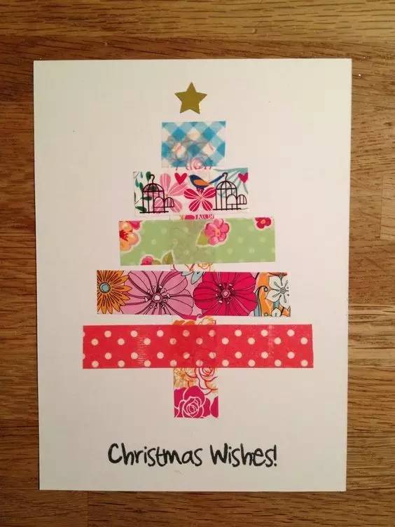 9-12岁学生圣诞贺卡制作视频,圣诞节贺卡手工制作教程幼儿