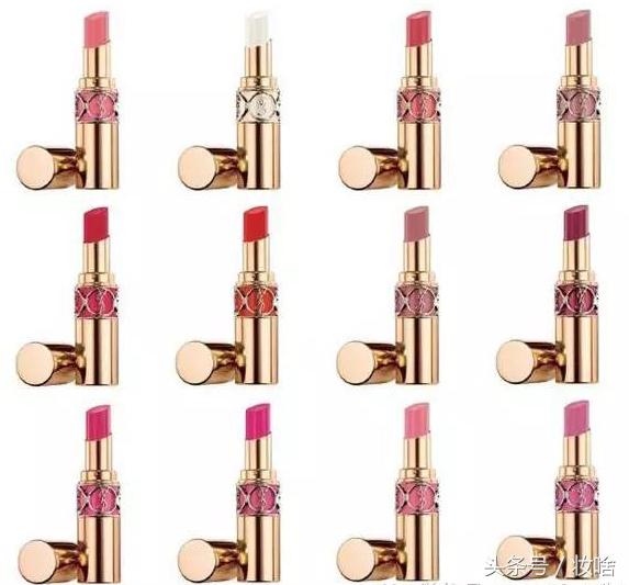 排名靠前的口红色号,今年卖得最好口红色号