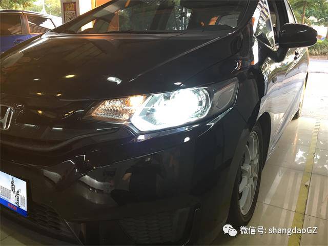 本田飞度车灯升级案例分享,本田飞度车灯怎么可以更亮一点