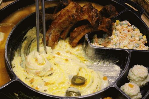 免单韩式部队火锅,免单火锅鸡