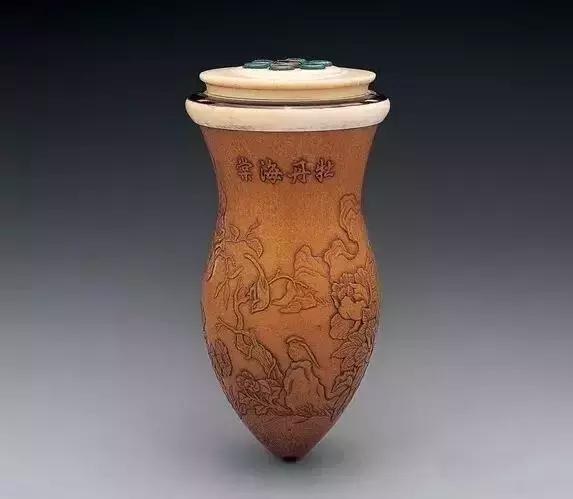 虬角做成的蒙芯，何其美丽！