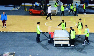 夜间篮球球场,夜间篮球场照明