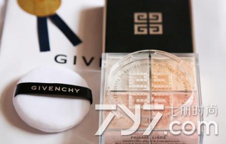 纪梵希散粉四宫格如何用,纪梵希四宫格散粉怎么使用