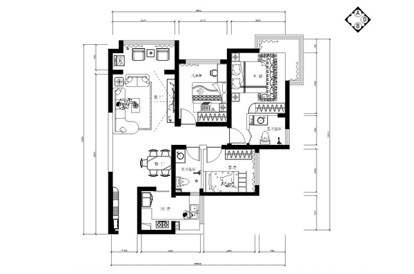 希望汇一室一厅,希望汇建筑面积