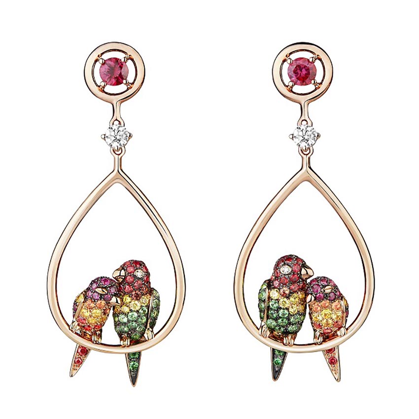 巧夺天工的珠宝设计,珠宝设计之多彩宝石款