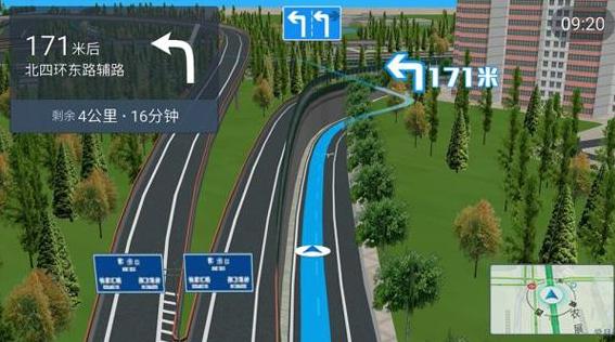 高德地图车机版6.0有车道级导航吗,高德地图车机版和手机导航不一样