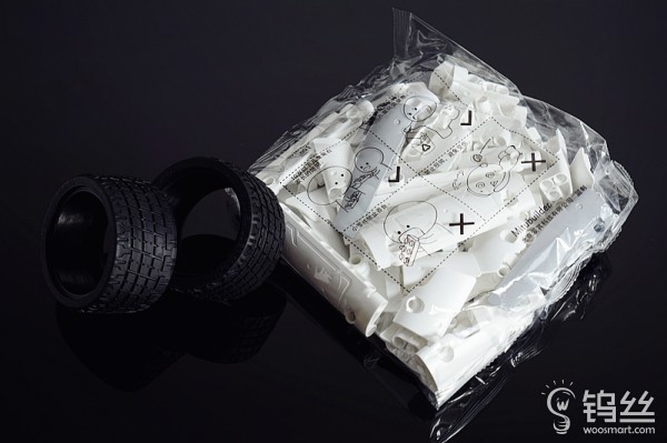 儿童大颗粒积木百变汽车机器人,米兔积木机器人履带机甲编程