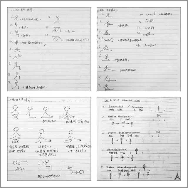 超全瑜伽小人绘画,瑜伽小人绘画技巧视频