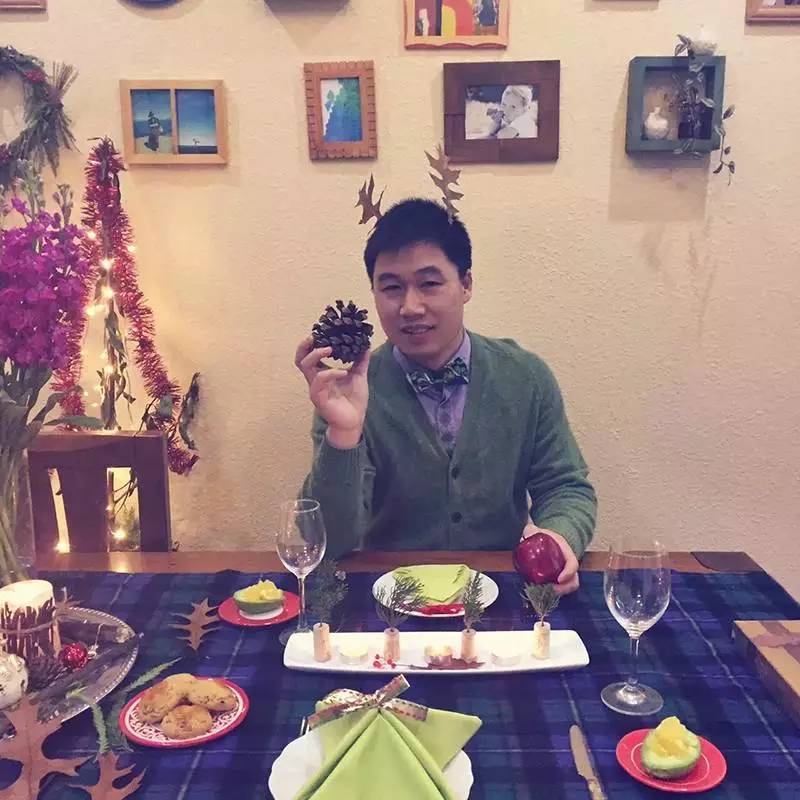 松江张大娘准备这样子过圣诞节