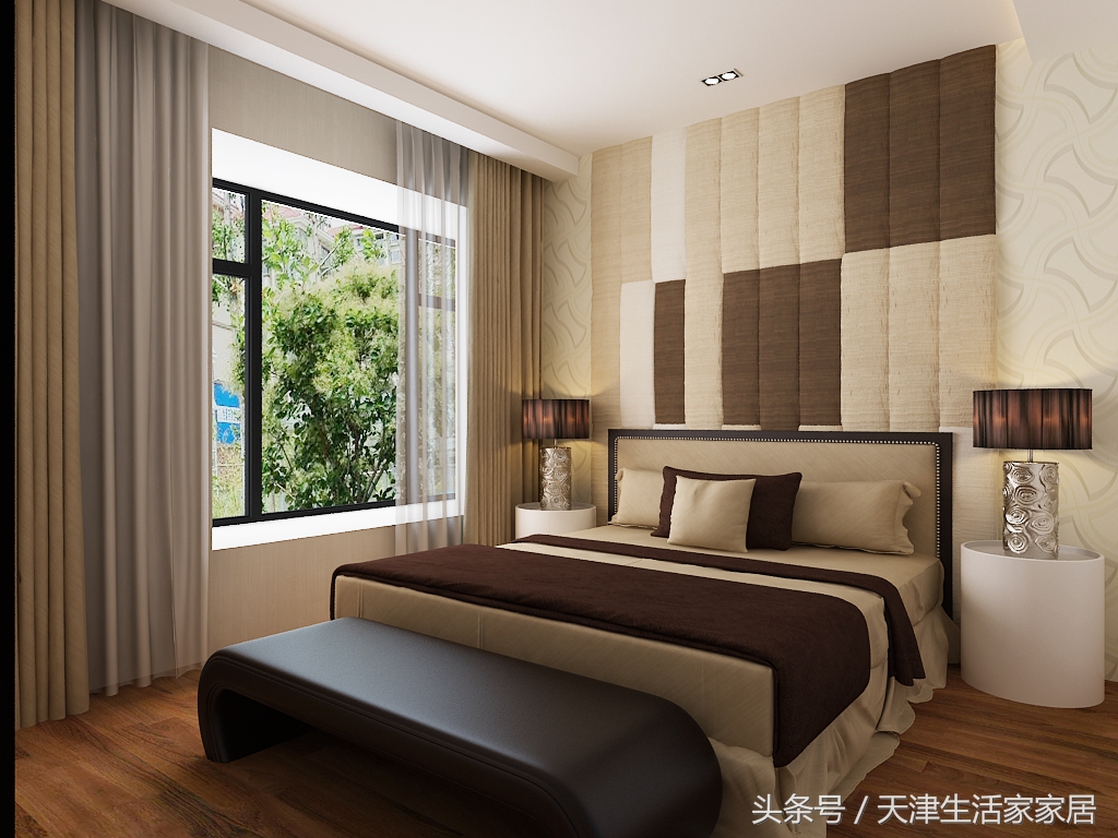 天津生活家装设计,金海岸商品楼147方装修风格