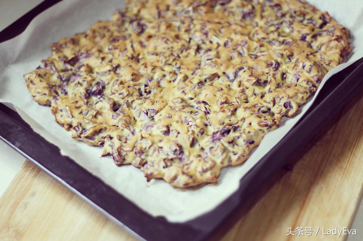 凉拌紫甘蓝清脆爽口健康低脂,紫甘蓝最好吃低脂高蛋白食物