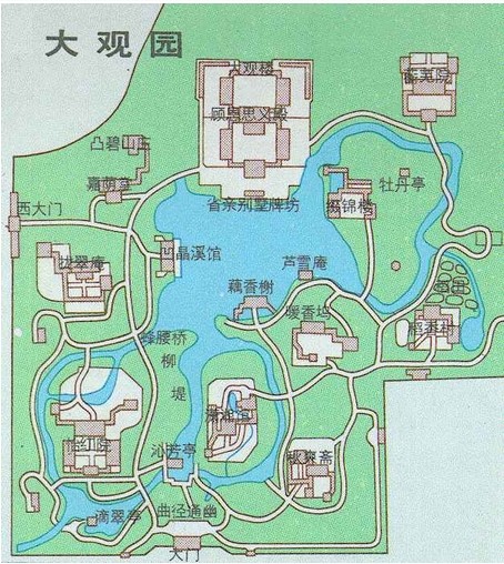 红楼梦中大观园究竟在哪里,红楼梦中的大观园有多大面积